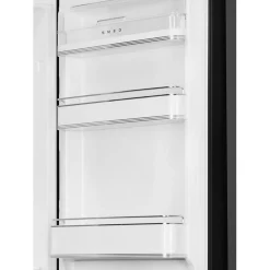Best SMEG 60cm 50s Style Right Hand Hinge Fridge Freezer Black