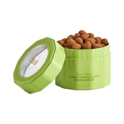 Cocoa Dusted Dark Chocolate Pistachios 300g