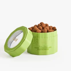 Cocoa Dusted Dark Chocolate Pistachios 300g