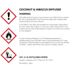 Coconut & Hibiscus Diffuser