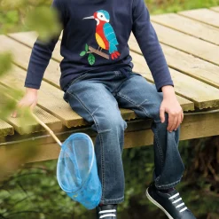 New FRUGI Cody Rainbow Waistband Jeans