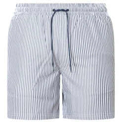 Colbert Striped Seersucker Swim Shorts