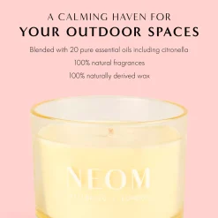 Sale NEOM WELLBEING Complete Bliss Citronella Three Wick Candle 420g