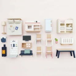 Complete Dolls House Furniture Set