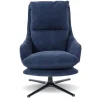 Compton Swivel Chair Navy