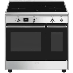 Concert Stainless Steel 90cm Double Cavity Induction Cooker