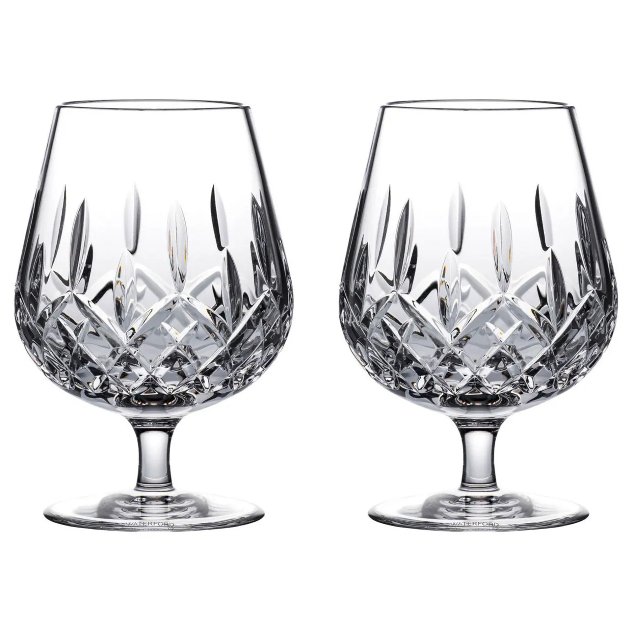 Connoisseur Lismore Brandy Balloon Pair
