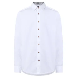 New BUGATTI Contrast Trim Casual Shirt