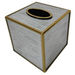 Best MINDY BROWNES Contrast Trim Tissue Box