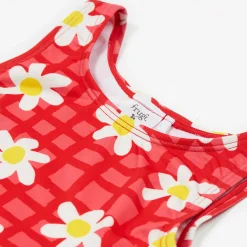 Coral Floral Swimsuit