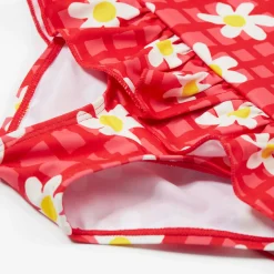 Coral Floral Swimsuit