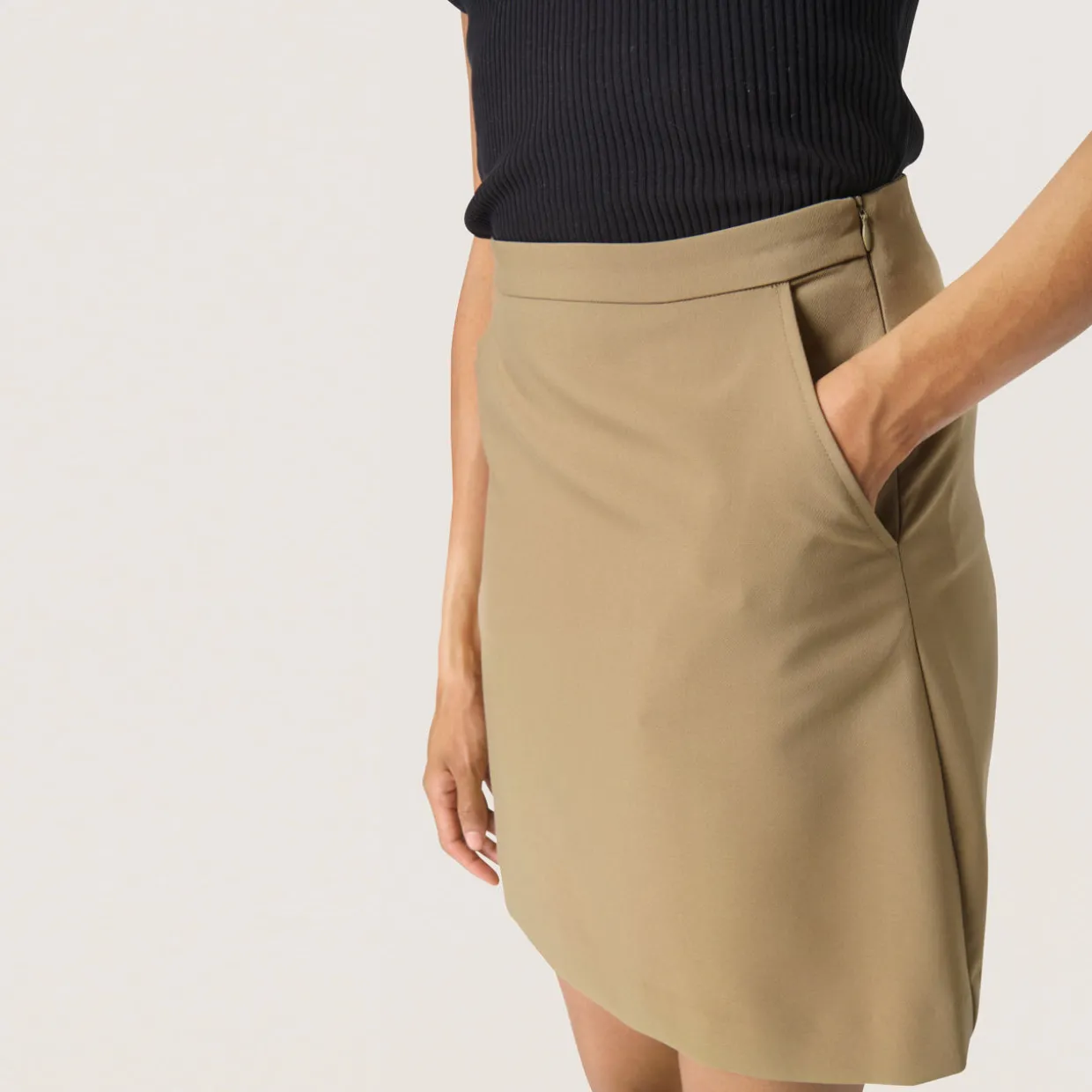 Corinne A-line Mini Skirt