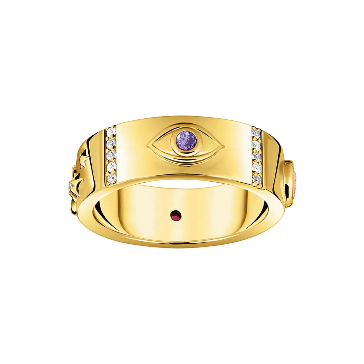 Cosmic Motif Band Ring