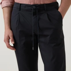 Fashion BOGGI MILANO Coulisse Drawstring Casual Trousers