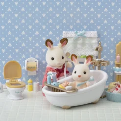 Hot SYLVANIAN FAMILIES Country Bathroom Set