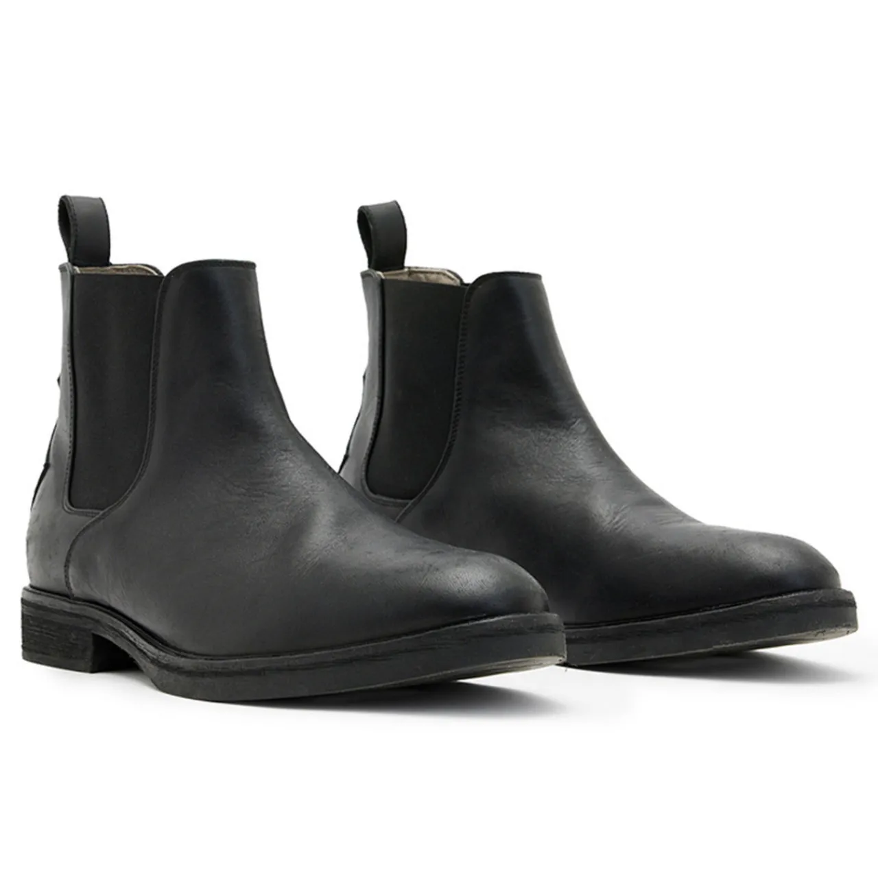 Hot ALLSAINTS Creed Leather Chelsea Boots
