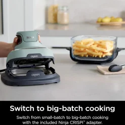 Best NINJA CRISPi 4-in-1 Portable Glass Air Fryer Sage