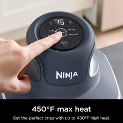 Hot NINJA CRISPi 4-in-1 Portable Glass Air Fryer Cyber Space