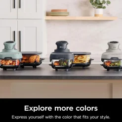 Hot NINJA CRISPi 4-in-1 Portable Glass Air Fryer Cyber Space