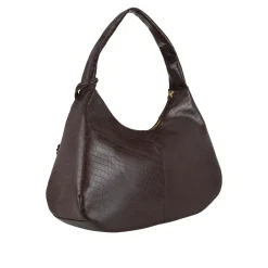 Online GANNI Croco XXL Hobo Bag