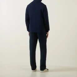 Crocodile Logo Half-Zip Sweatshirt