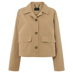 Cropped Trench Jacket