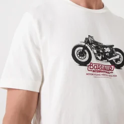 Outlet BARBOUR INTERNATIONAL Cruise Graphic Logo T-Shirt