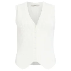Cruz Rib-Knit Waistcoat