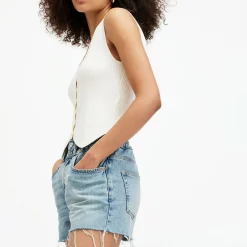 Cruz Rib-Knit Waistcoat