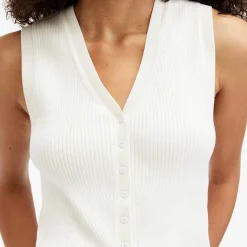 Cruz Rib-Knit Waistcoat