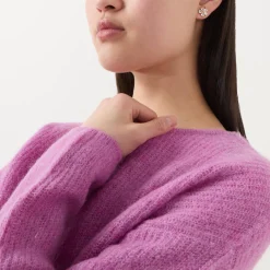 Hot KATE SPADE NEW YORK Crystal Embellished Flower Stud Earrings