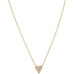 Sale LYNOTT JEWELLERY Crystal Heart Pendant Necklace