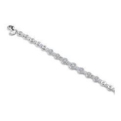 Cubic Zirconia Embellished Bracelet