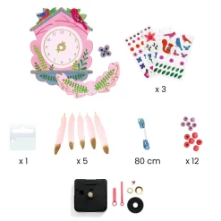 Best DJECO Cuckoo Decorating Clock Set