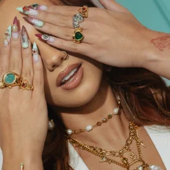 Sale LYNOTT JEWELLERY Cumhacht Sword Charm Gold