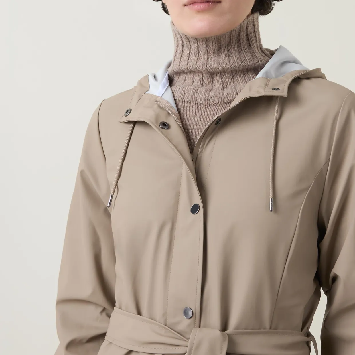 Curve W3 Long Raincoat