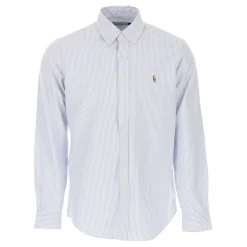 Hot POLO RALPH LAUREN Custom Fit Stripe Oxford Shirt