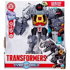 Best TRANSFORMERS Cyberworld Grimlock Chomp & Battle