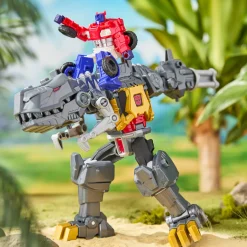 Best TRANSFORMERS Cyberworld Grimlock Chomp & Battle