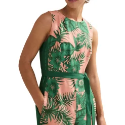 Sale PHASE EIGHT Cyra Palm Tie Detail Jumpsuit