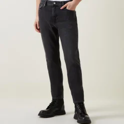 Dad Mid Rise Straight Leg Jeans