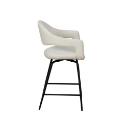 Dahlia Counter Chair White