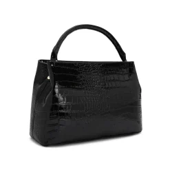 Daniella Large Croc-Embossed Tote Bag
