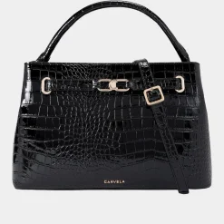 Sale CARVELA Daniella Large Croc-Embossed Tote Bag