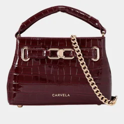 Fashion CARVELA Daniella Mini Croc-Embossed Tote Bag