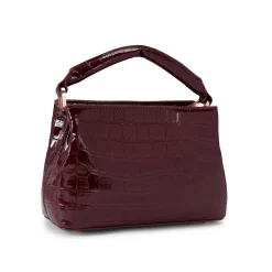 Daniella Mini Croc-Embossed Tote Bag