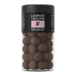 Hot LAKRIDS BY BULOW Dark & Sea Salt Chocolate Coated Liquorice 295g