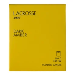 Online LACROSSE Dark Amber Scented Candle 200g