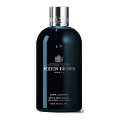 Discount MOLTON BROWN Dark Leather Bath and Shower Gel 300ml