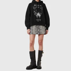 New ALLSAINTS Dawn Talon Logo Hoodie